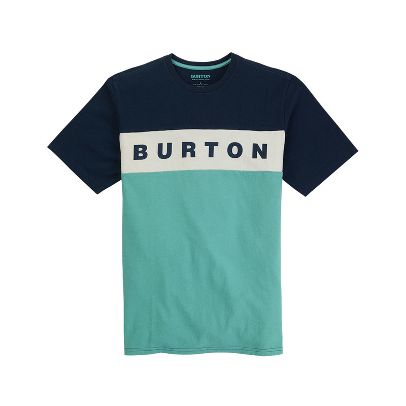 1920 버튼 스노우 보드 반팔티 Men`s Burton Lowball Short Sleeve T-Shirt Dress Blue / Buoy Blue