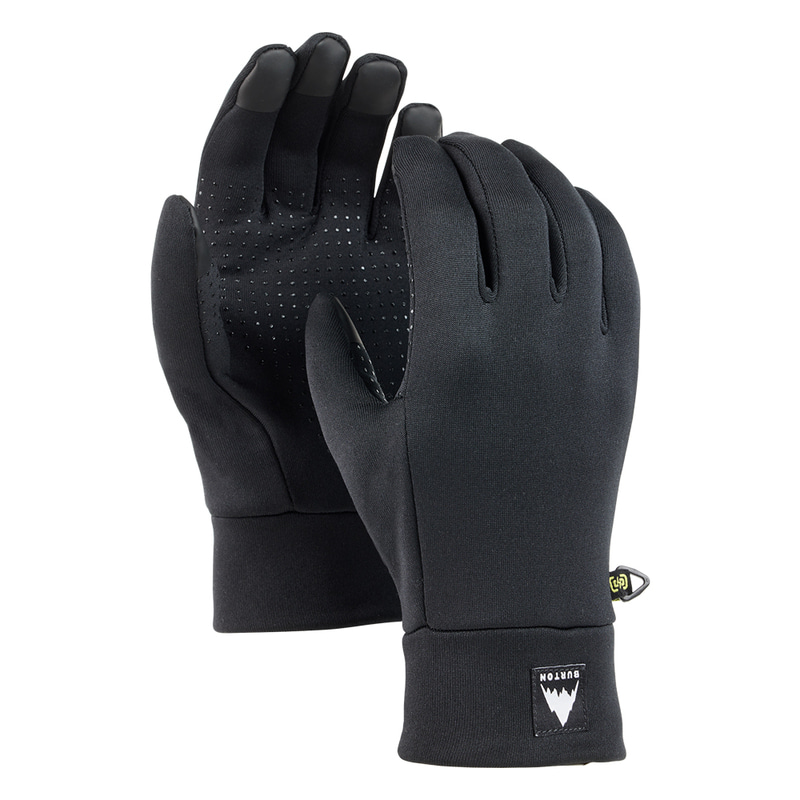 2223 버튼 파워 스트레치 스노우 보드 장갑 라이너 BURTON Power Stretch Glove Liner True Black