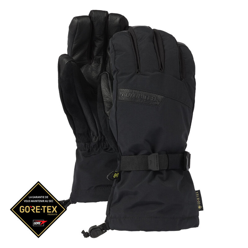 2223 버튼 디럭스 고어텍스 스노우 보드 장갑 BURTON Mens Deluxe GORE-TEX Gloves True Black