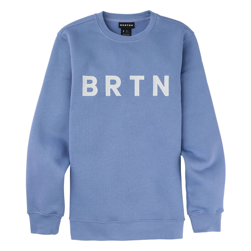 SS23 버튼 비알티엔 크루넥 스웨트 셔츠 BURTON BRTN Crewneck Sweatshirt Slate Blue