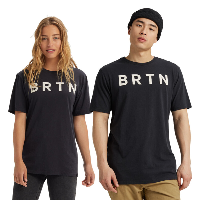 SS23 버튼 비알티엔 반팔 티셔츠 BURTON BRTN Short Sleeve T-Shirt True Black