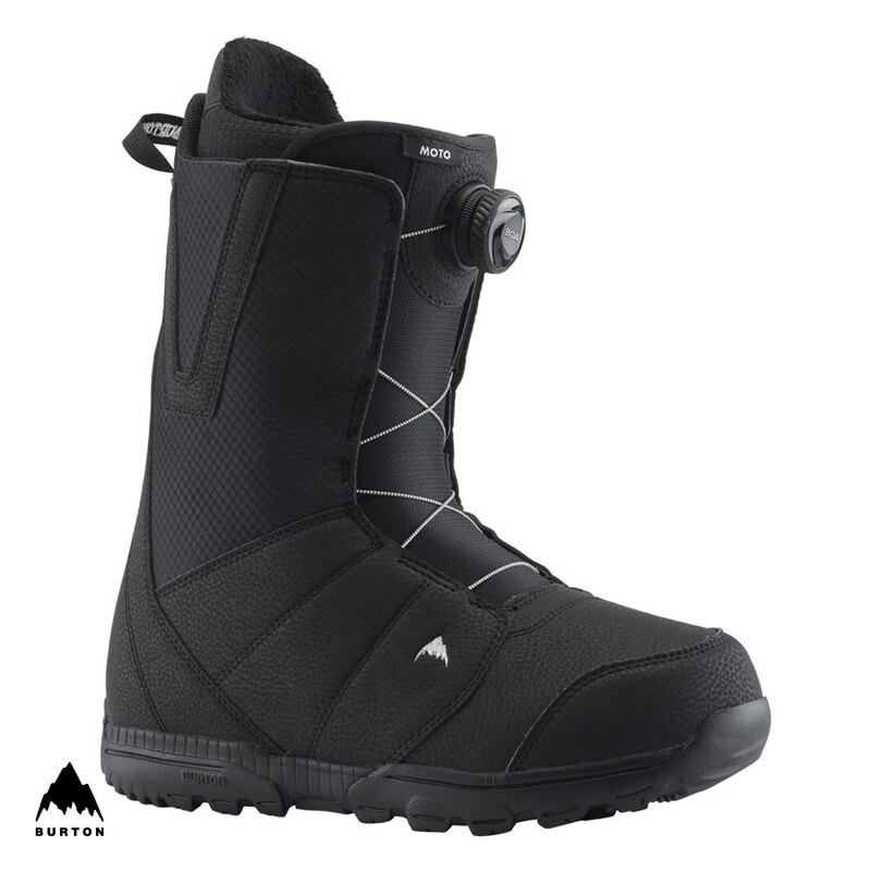 W24 버튼 모토 보아 스노우 보드 와이드 부츠 BURTON Mens Moto BOA Snowboard Boots - Wide Black