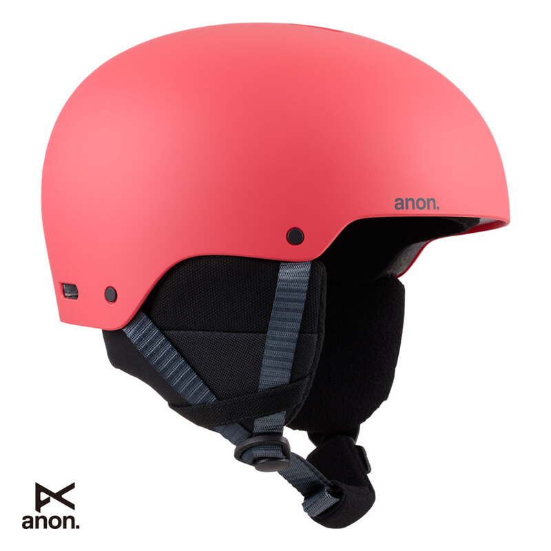 W24 아논 라임 3 아동 스노우 보드 헬멧 라운드 핏 ANON Kids Rime 3 Helmet - Round Fit Coral