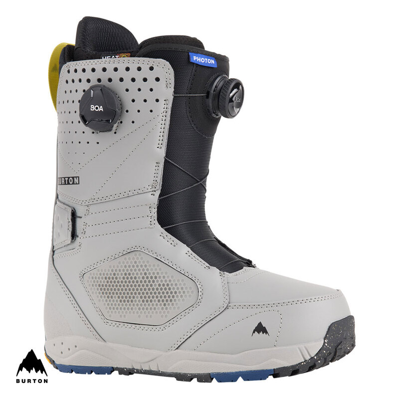 W24 버튼 포톤 보아 스노우 보드 와이드 부츠 BURTON Mens Photon BOA Snowboard Boots - Wide Gray