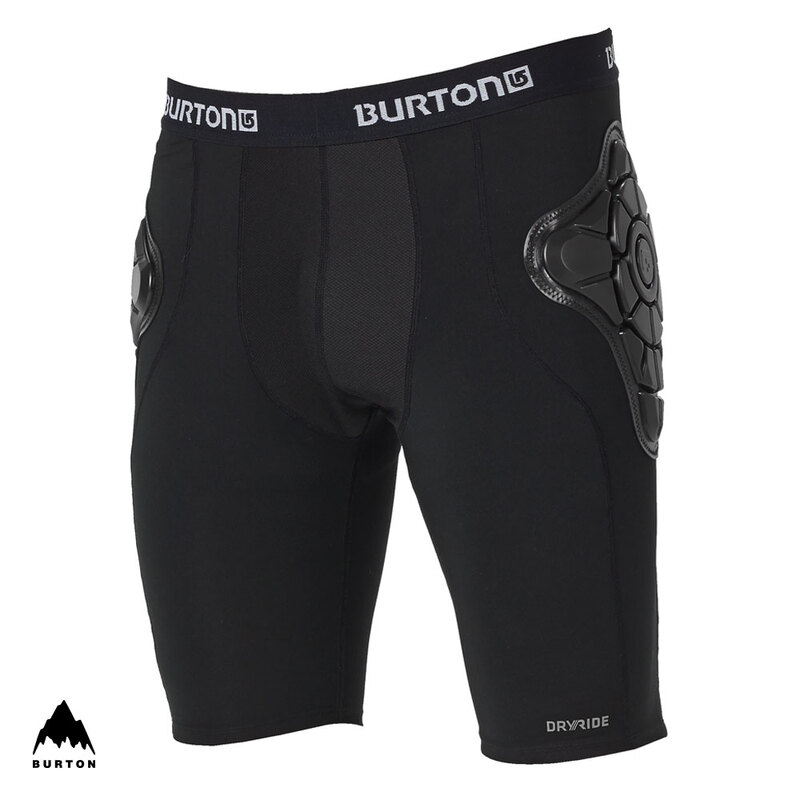 W24 버튼 임팩트 스노우 보드 보호대 BURTON Impact Shorts True Black