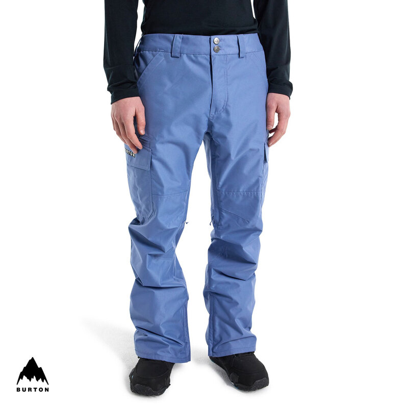 W24 버튼 카고 스노우 보드 팬츠 BURTON Cargo 2L Pants Slate Blue - Regular Fit